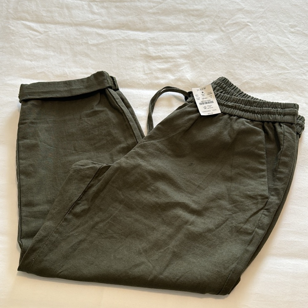 NWT J Crew Crop Pant - Picture 2 of 10
